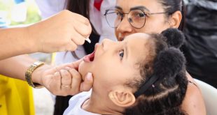 Campanha de vacinação contra a poliomielite segue até 14 de junho e Dia D será realizado neste sábado, 8