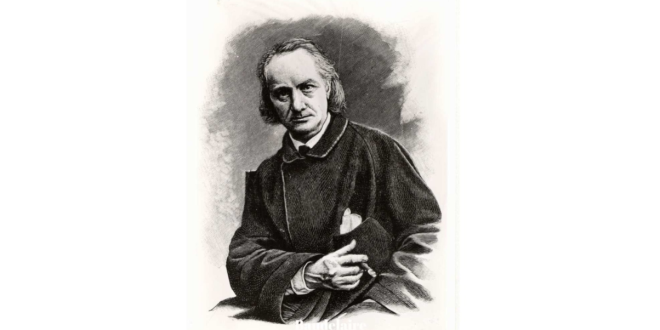 Charles Baudelaire, autor de "As Flores do Mal"