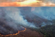 Incêndio na Chapada dos Veadeiro