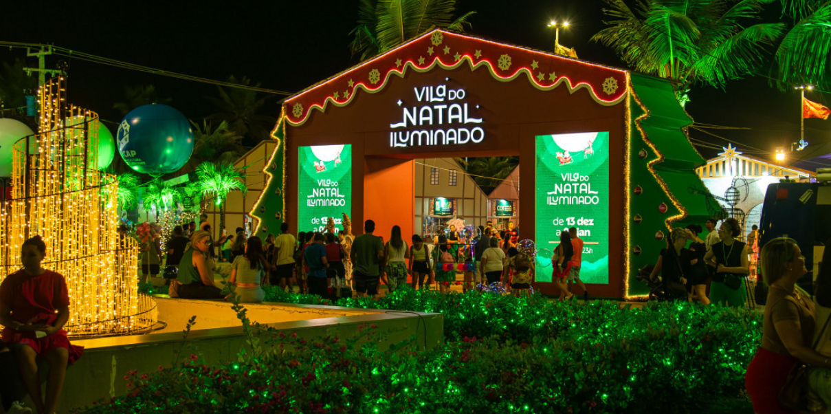 Confira programação cultural da semana natalina na Vila do Natal Iluminado