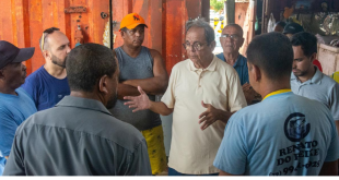 Terminal Pesqueiro de Aracaju: Emsurb se reúne com comerciantes de pescados para organizar o local