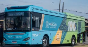 Ônibus elétrico vai circular Aracaju em fase experimental