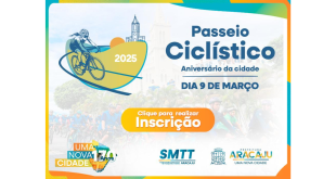 SMTT abre inscrições para o Passeio Ciclístico em comemoração aos 170 anos de Aracaju